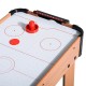 Air hockey wooden table game with fan 2.