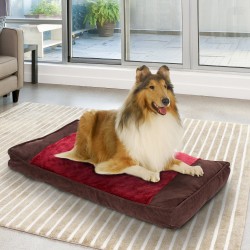 Cama para Perros y Gatos Material de Tela de Tercio...