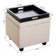 Armazenamento puff stool com tampa ac.
