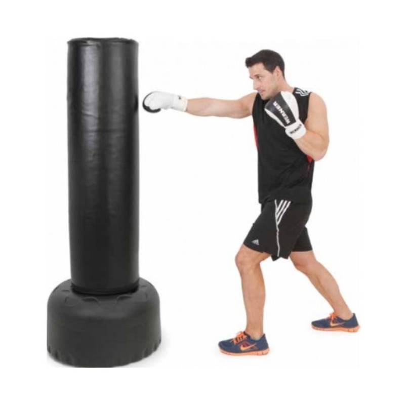 Saco de Boxeo Independiente de Pie 175 cm 100 kg con Soporte y