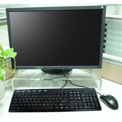 Desktop base support for screen or monitor -...