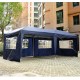 Blue pabellon steel oxford 6x3m...