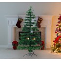 Arbol de Navidad Verde Φ60x150cm + Luces LED Arbol ...