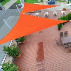 Awning candle triangle type parasol or parasol for ...