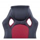 Chair for office black red pv + pvc ø71 x 61cm...