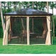Garden tent with paravents and mosquito nets - collo.