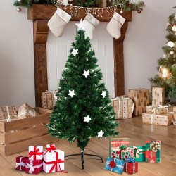 Green Christmas tree ≈60x120cm + led lights trees ...