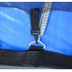 Elastic bed ø 366cm + safety net set trampolin ...