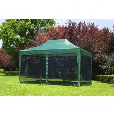 Carpa con Mosquitera Plegable en Acordeón - Color V...