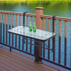 Klapptisch Anhänger 91x64x40cm Balkon mit Terrasse von ...