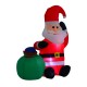 Inflatable noel 70x45x120cm led lights + rég bag.