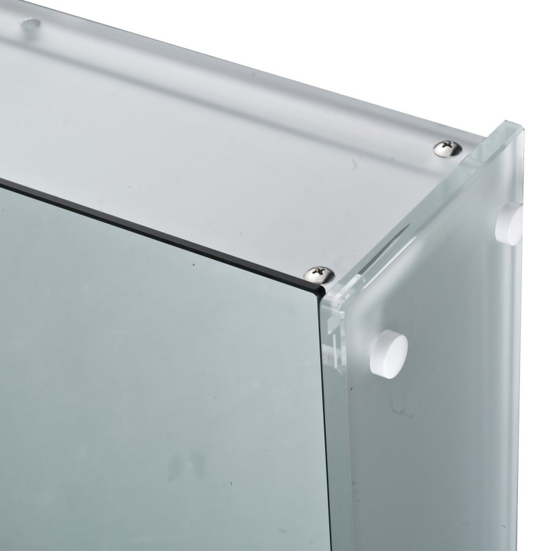 Armario de Baño con Espejo y luz LED tipo Mueble Bot...