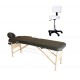 Massage bed folding wood 182 x 60cm tattoo te.