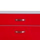 Red shoemaker wine and white alloy aluminum and ...