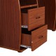 Tavolo computer colore legno mdf 120x55x85cm...