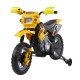Battery electric motorbike with ap wheels.