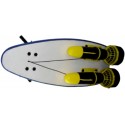 RELATED AND RAIOLA SURF THE WAVE IN SURFBOARD WITH MOTOR FOR CHILDREN