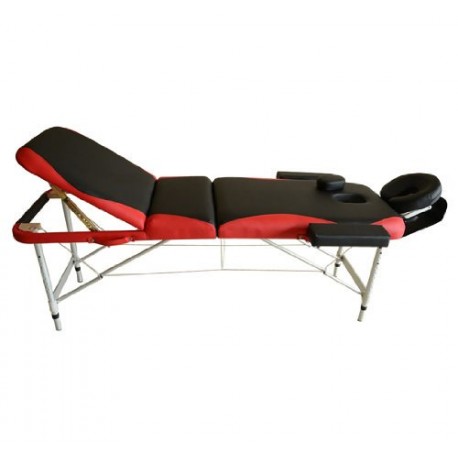 Folding aluminum massage table 185 x 60cm tattoo.