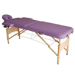 Foldable massage table for physiotherapy - color.