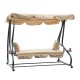 Giardino swing e terrazza 3 piazze conv.