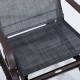 Chair for exterior - brown - steel ...