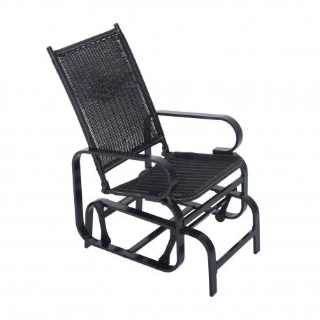 Chaise de rocher ratán pour jardin patio et terrasse - ...