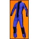 PROFESSIONAL PARACHUTE COSTUME - MORADO/NEGRO
