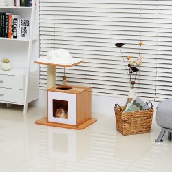 Cat furniture felpa wood sisal 54x44x63cm...