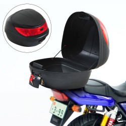 Motorrad baul Typ schwarz Kunststoff Brust 40x38x30cm...