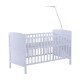 Babybett blaues Holz 140x70x147cm...