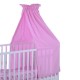 Baby cot pink wood 140x70x147cm...