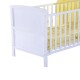 Baby cot yellow wood 140x70x147cm...