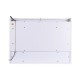 Specchio bagno vetro bianco 60x80x15cm...