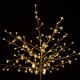 Árvore de Natal de ferro branco 50x50x120cm...