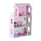 Dollhouse madeira rosa 70x30x110cm...