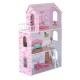 Dollhouse madeira rosa 70x30x110cm...