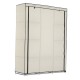 Armario Plegable Tela Crema 131x46x169cm...