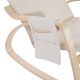Beige wooden chair 66,5x88x97,5cm...
