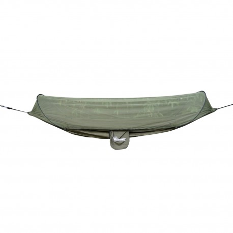 Hamac vert jardin tafetan nylon 240x120cm.