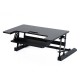 Table portable pour ordinateur – couleur noire.