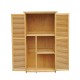 Hangars de jardin avec stores en bois 87x46,5...