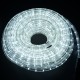 Homcom chain led lights waterproof wire decoration for cold white christmas 20m