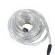 Homcom chain led lights waterproof wire decoration for cold white christmas 20m