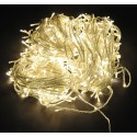 LED lights illumination 50 m white warm color