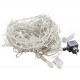 LED lights illumination 50 m white warm color