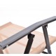 Furniture set for garden or terrace includes 1 table + 4 chairs + 1 parasol - cream color