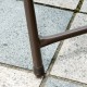 Outsunny Möbelset für Gartenterrasse oder Terrasse mit 4 Stühlen 1 Tisch und 1 Sonnenschirm - Textil, Aluminium und Polyester