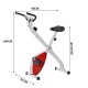 8-stufiges statisches Fahrrad mit digitalem Display für Fitness und Spinnen - maximale Belastung 110kg - 41x66x104cm