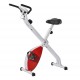 8-stufiges statisches Fahrrad mit digitalem Display für Fitness und Spinnen - maximale Belastung 110kg - 41x66x104cm