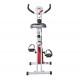 8-stufiges statisches Fahrrad mit digitalem Display für Fitness und Spinnen - maximale Belastung 110kg - 41x66x104cm